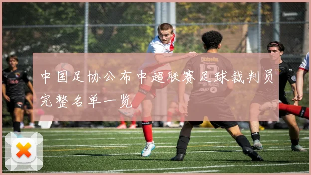 中国足协公布中超联赛足球裁判员完整名单一览